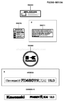Page H Diagram and Parts List for FH480V DS24 Kawasaki Engine