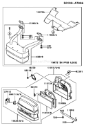 Page A Diagram and Parts List for FH500V AS00 Kawasaki Engine