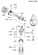 Page J Diagram and Parts List for FH500V AS02 Kawasaki Engine