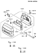Page A Diagram and Parts List for FH500V AS05 Kawasaki Engine