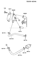 Page G Diagram and Parts List for FH500V AS05 Kawasaki Engine