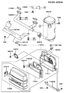 Page A Diagram and Parts List for FH500V AS17 Kawasaki Engine