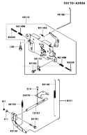 Page C Diagram and Parts List for FH500V AS17 Kawasaki Engine