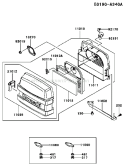 Page A Diagram and Parts List for FH500V AS18 Kawasaki Engine