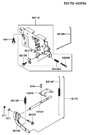 Page C Diagram and Parts List for FH500V AS18 Kawasaki Engine