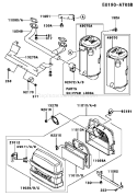 Page A Diagram and Parts List for FH500V AS23 Kawasaki Engine