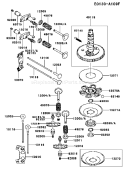 Page L Diagram and Parts List for FH500V AS23 Kawasaki Engine