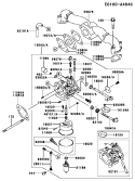 Page B Diagram and Parts List for FH500V AS23 Kawasaki Engine