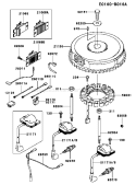 Page F Diagram and Parts List for FH500V AS26 Kawasaki Engine