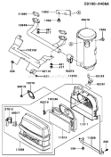 Page A Diagram and Parts List for FH451V AS09 Kawasaki Engine
