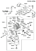 Page B Diagram and Parts List for FH500V AS29 Kawasaki Engine