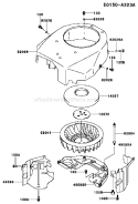 Page D Diagram and Parts List for FH500V AS30 Kawasaki Engine