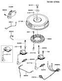 Page F Diagram and Parts List for FH500V AS35 Kawasaki Engine