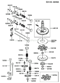 Page L Diagram and Parts List for FH500V BS04 Kawasaki Engine