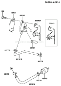 Page G Diagram and Parts List for FH500V BS04 Kawasaki Engine