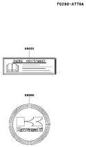 Page H Diagram and Parts List for FH500V AS20 Kawasaki Engine