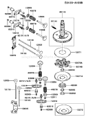 Page L Diagram and Parts List for FH500V AS31 Kawasaki Engine