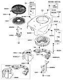 Page D Diagram and Parts List for FH500V BS36 Kawasaki Engine