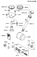 Page I Diagram and Parts List for FH500V BS36 Kawasaki Engine
