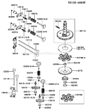 Page L Diagram and Parts List for FH500V AS14 Kawasaki Engine