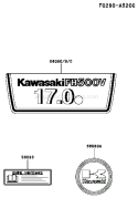 Page H Diagram and Parts List for FH500V AS14 Kawasaki Engine