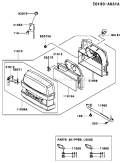 Page A Diagram and Parts List for FH500V ES04 Kawasaki Engine