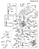 Page B Diagram and Parts List for FH500V DS10 Kawasaki Engine