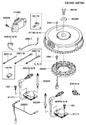 Page F Diagram and Parts List for FH500V DS10 Kawasaki Engine