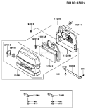 Page A Diagram and Parts List for FH451V BS50 Kawasaki Engine