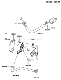 Page G Diagram and Parts List for FH500V AS20 Kawasaki Engine
