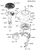 Page D Diagram and Parts List for FH531V-AS05  Kawasaki Engine