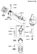 Page J Diagram and Parts List for FH531V-AS08  Kawasaki Engine