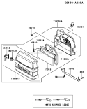 Page A Diagram and Parts List for FH531V-AS10  Kawasaki Engine