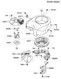 Page D Diagram and Parts List for FH531V-AS10  Kawasaki Engine