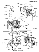 Page E Diagram and Parts List for FH531V-AS06  Kawasaki Engine