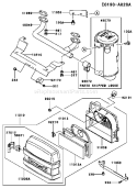 Page A Diagram and Parts List for FH531V-BS08  Kawasaki Engine