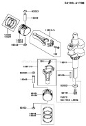Page J Diagram and Parts List for FH531V-BS08  Kawasaki Engine