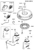 Page F Diagram and Parts List for FH531V-AS50  Kawasaki Engine