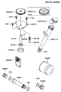 Page I Diagram and Parts List for FH531V-AS50  Kawasaki Engine