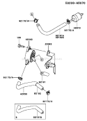 Page G Diagram and Parts List for FH531V-ES50  Kawasaki Engine
