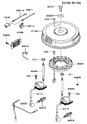 Page F Diagram and Parts List for FH541V AS39 Kawasaki Engine