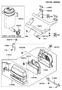 Page A Diagram and Parts List for FH541V AS42 Kawasaki Engine