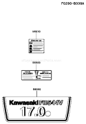 Page H Diagram and Parts List for FH541V AS42 Kawasaki Engine