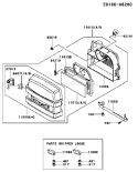 Page A Diagram and Parts List for FH541V-BS04  Kawasaki Engine