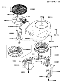 Page D Diagram and Parts List for FH541V-AS07  Kawasaki Engine