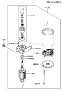Page K Diagram and Parts List for FH541V CS44 Kawasaki Engine