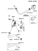Page G Diagram and Parts List for FH541V AS50 Kawasaki Engine