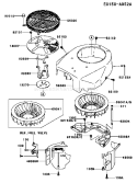 Page D Diagram and Parts List for FH541V-DS01  Kawasaki Engine