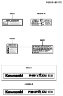 Page H Diagram and Parts List for FH541V-CS25  Kawasaki Engine