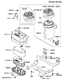 Page A Diagram and Parts List for FH541V DS38 Kawasaki Engine